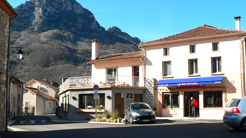 Image de la devanture de l'établissement LE BON ACCUEIL - Café à Arignac