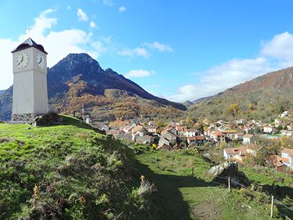 Clocher du castella - Commune d'Arignac Ariège (09)