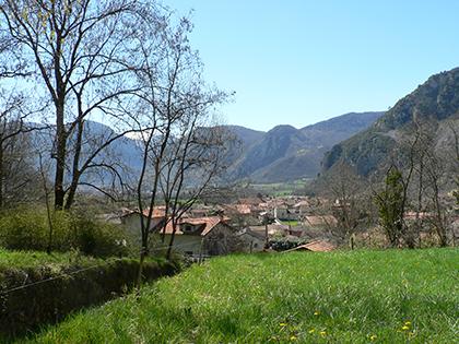 Paysage - Commune d'Arignac Ariège (09)