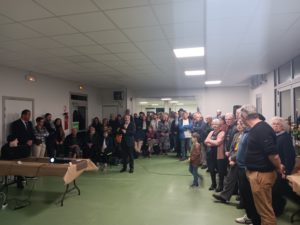 Vue de l'assemblée lors des vœux 2026